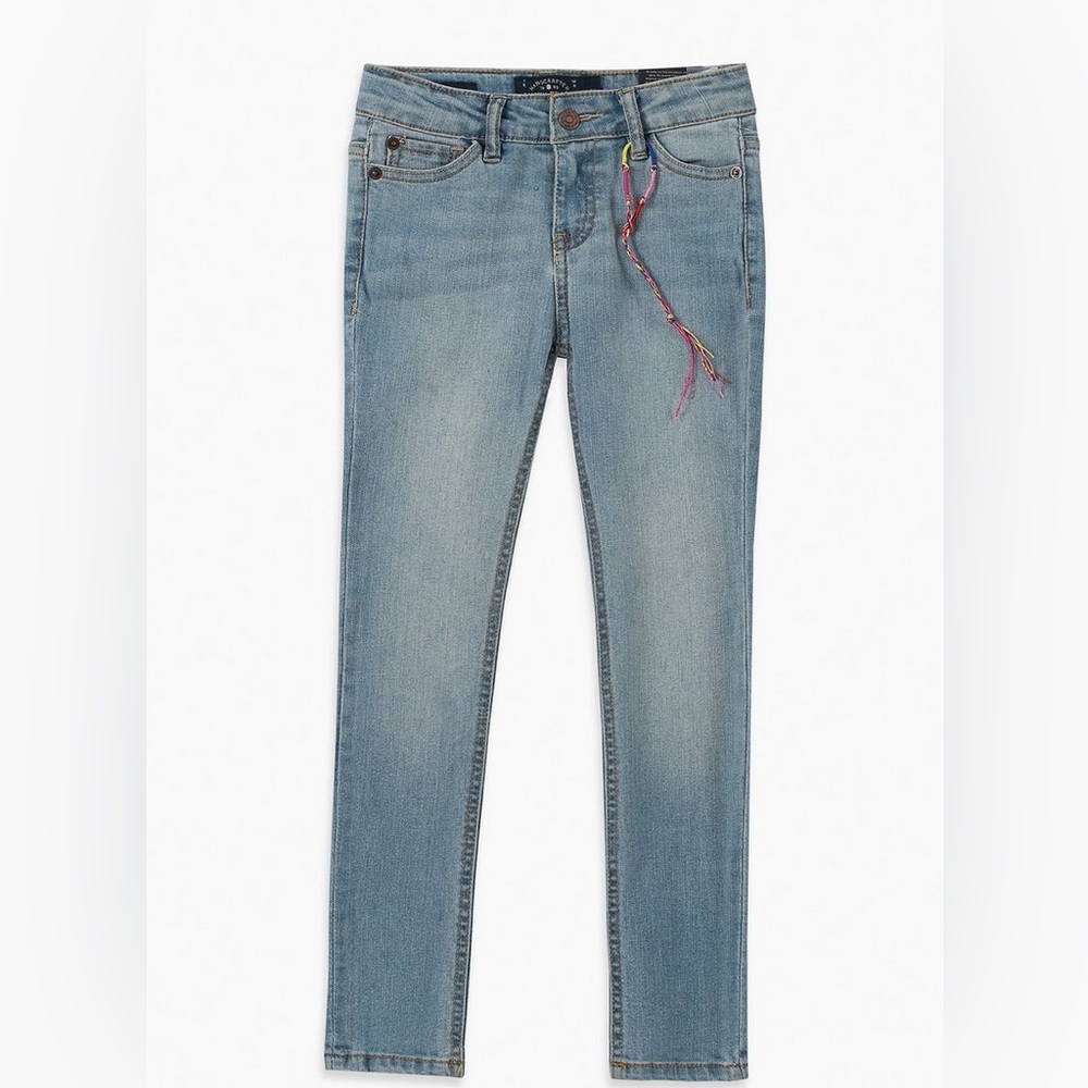 Girls Lucky Brand Zoe skinny jeans. Size 10.